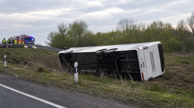 12 Killed in Hungary Bus Crash as Vehicle Overturns in Highway Ditch