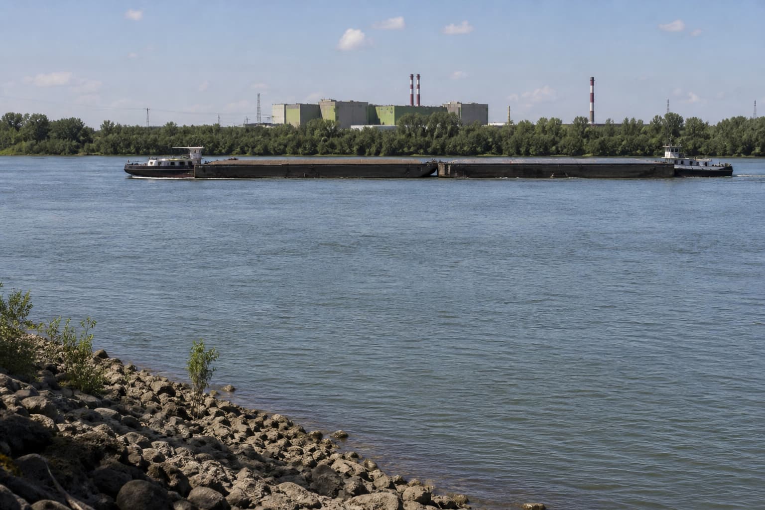 Hungary to Sink Two Danube Barges to Secure Cooling at Paks Nuclear Plant