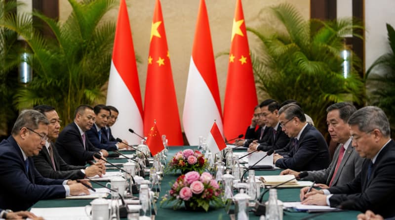 Indonesia and China Deepen Ties with Talks on Defense and Energy Security