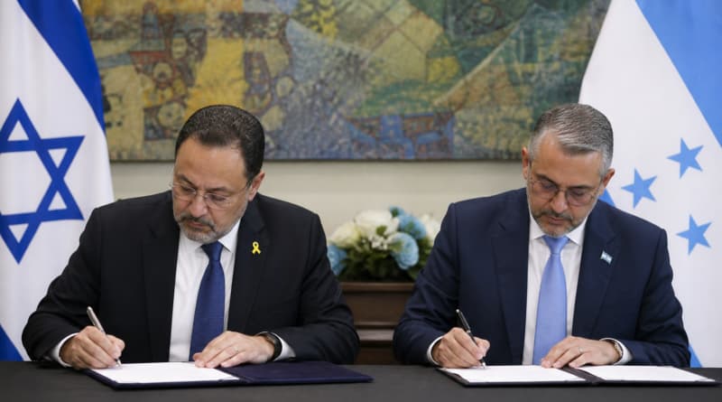 Israel and Honduras Sign Defense Memorandum to Build Long-Term Security Partnership