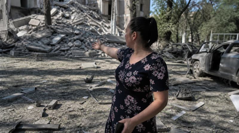 Kryvyi Rih Survivor Recalls Parking Lot Casualties After Russian Strike