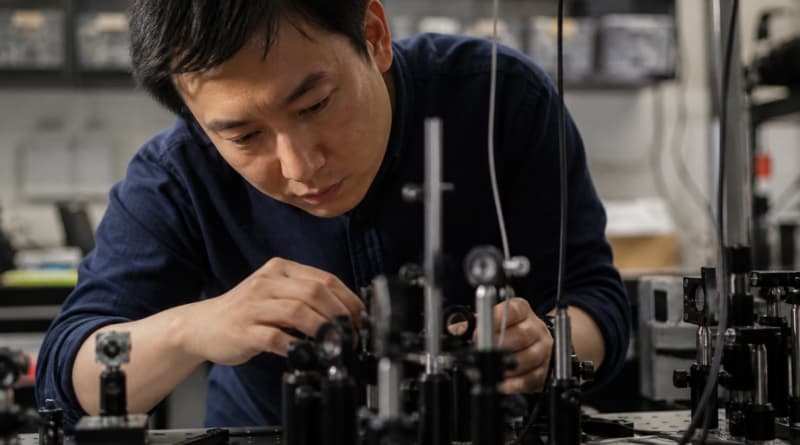 A Northeastern Engineer Is Using Light to Break AI’s Energy Bottleneck