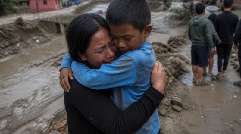 Separated by Raging Floods, a Mother and Son Find Each Other Again in Nepal's Forest