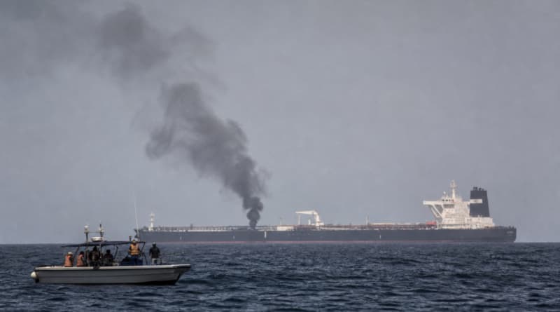 Oil Tanker Disabled by Strike Off Oman Raises Strait of Hormuz Security Alarm