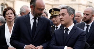 Edouard Philippe Wins Backing of French Minister Gérald Darmanin Ahead of Presidential Election