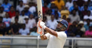 Rishabh Pant Joins 100-Six Club: Fourth Batter in Test History to Reach the Milestone
