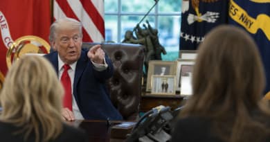 Trump Points to Reporter for Question in Oval Office Moment