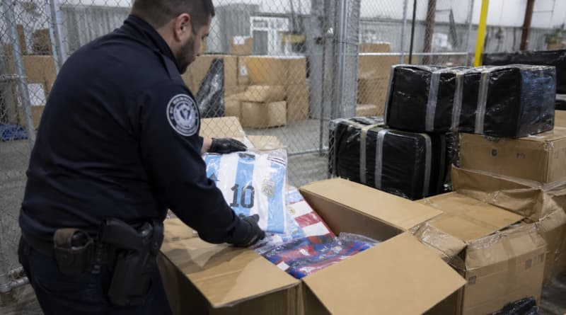 $33 Million in Fake World Cup Goods Seized by U.S. Border Officials