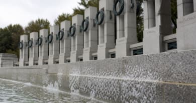 DC World War II Memorial Vandalized: Bubbles Found, U.S. Park Police Investigate
