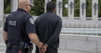 Arrest Made in World War II Memorial Vandalism on National Mall