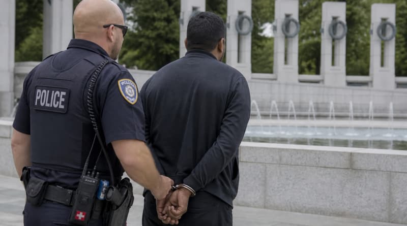 Arrest Made in World War II Memorial Vandalism on National Mall