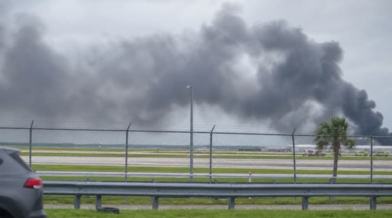 Amazon Cargo Plane Crash at Miami Airport Kills 5 After Aborted Landing