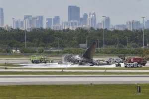 Cargo Plane Crash at Miami International Airport Kills 5, Snarling Labor Day Travel