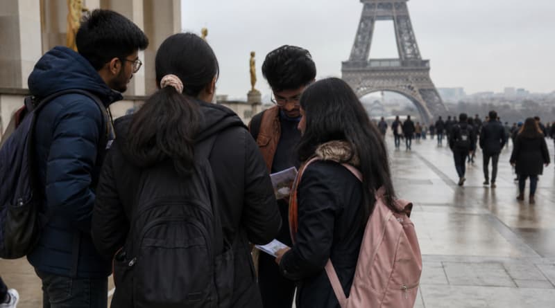 France Sets Ambitious Goal to Host 30,000 Indian Students by 2030