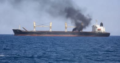 Iranian Cargo Ship Struck in Strait of Hormuz, Killing One; Regional Talks Postponed