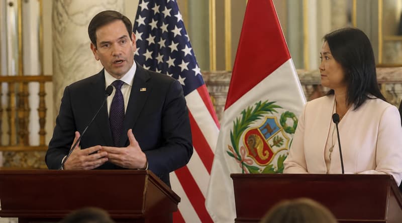 Rubio and Peru’s Fujimori Signal Stronger Conservative Alliance at Lima Talks
