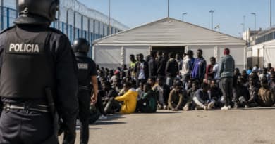 Spanish Police Relocate Hundreds of Migrants to New Camp in Ceuta