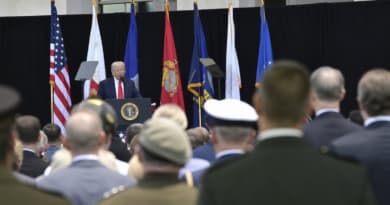 Trump Links Iran War to 9/11 in Pentagon Memorial Remarks
