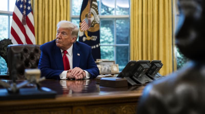 Trump Suggests ‘High IQ’ President Makes AI Guardrails Unnecessary