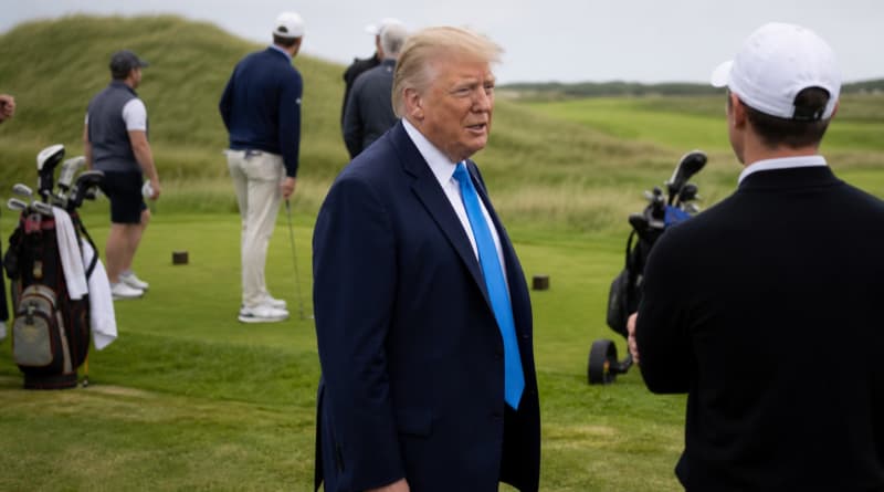 Trump's Ireland Visit: Unity Talk and Golf at His Own Resort Draws Scrutiny