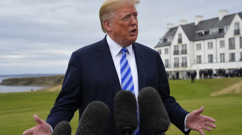Trump Says He Plans to Remove 15% Tariff on Irish Whiskey During Ireland Trip