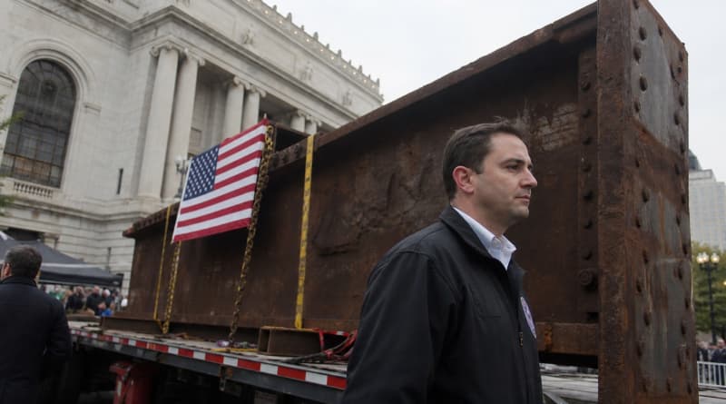 9/11 Son’s Cross-Country Journey With a 16,900-Pound WTC Beam Honors Victims and Educates a New Generation